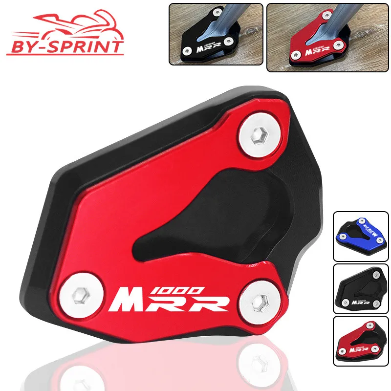 Motorcycle CNC Side Stand Kickstand Enlarger Pad Enlarge Extension Plate For S1000RR M1000RR M 1000RR S1000 RR 2019-2023 2024