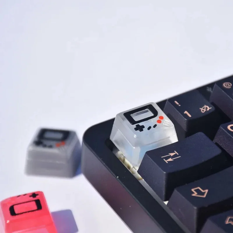 Enter ESC 2.25/1U Keycap Custom Cross Shaft NES Profile Resin Keycaps Personality Mechanical Keyboard Decoration Point Key Caps