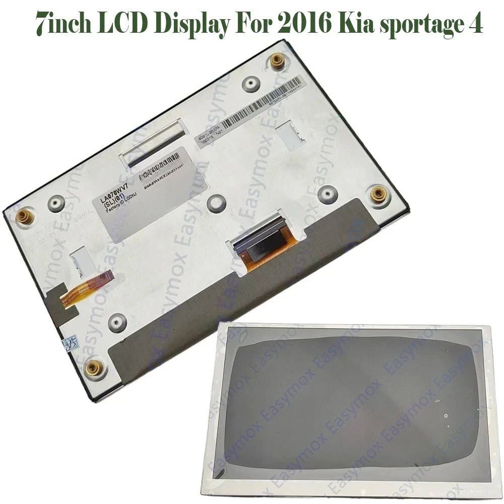 

LA070WV7(SL)(01) For 2016 Kia sportage 4 7Inch LCD Full Display Screen Car GPS Navigation Repairment