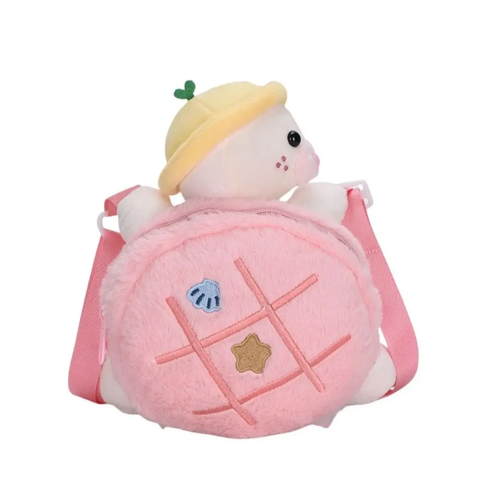 

Animals Turtle Plush Backpack Plush Doll Phone Bag Turtle Doll Shoulder Bag Cute Large Capacity Cartoon Plush Schoolbag Outdoor