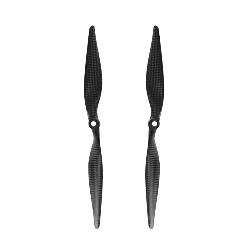 Carbon Fiber Propeller para aviões, asa fixa Paddle, Drone Cruise Propeller, Drone Blades, acessórios, cópia, 13 ", 13"