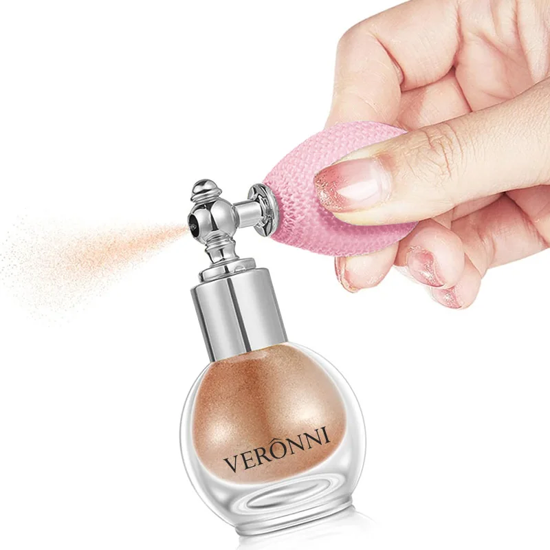 بودرة هايلايتر مكونة من 4 ألوان متوهجة، بودرة هايلايتر متوهجة تدوم طويلاً لتحديد ظلال العيون، لؤلؤة لامعة دقيقة #1