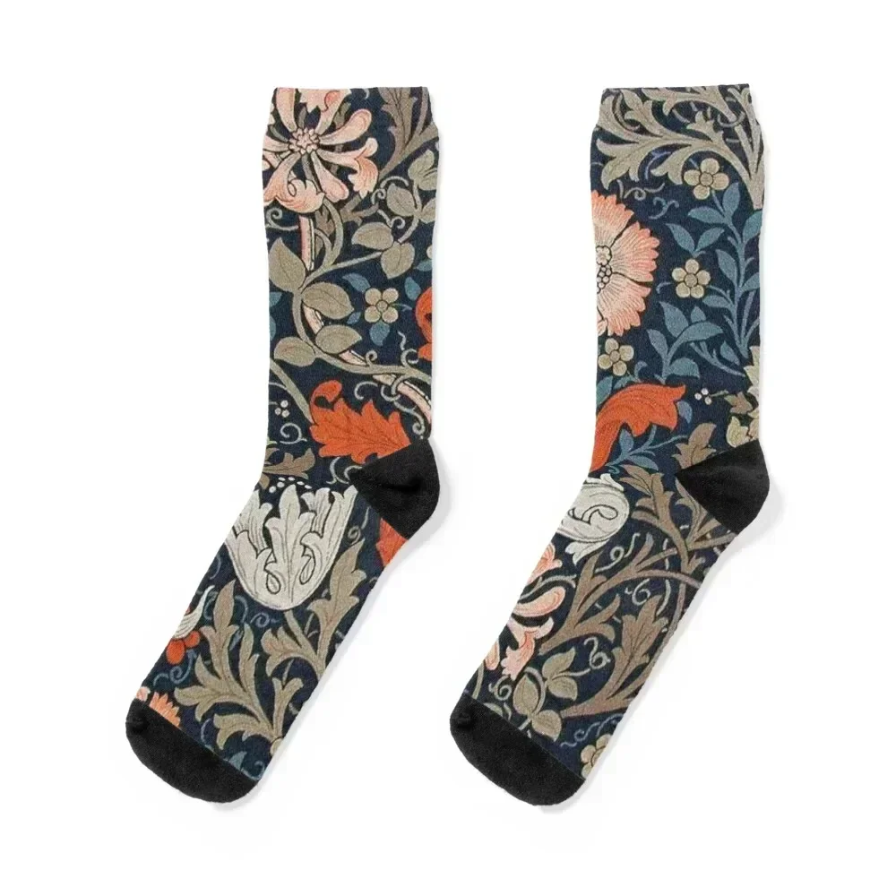 

Willam morris honeysucklea, morris floral design Socks basketball funny gifts professional running Man Socks Women's