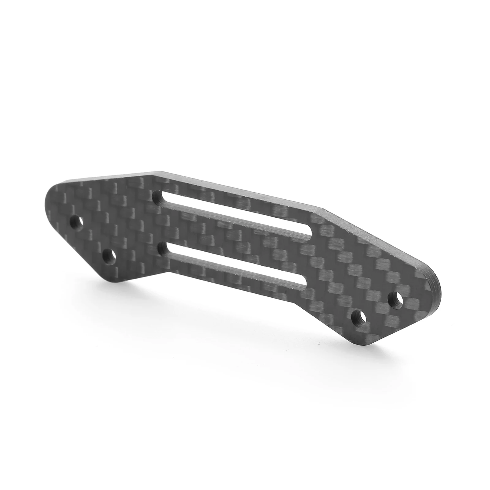 لوحة إسفنجية من ألياف الكربون لتثبيت المصد الأمامي لسيارة تاميا تي تي-02 بمقياس 1/10، قطعة ترقية لسيارات التحكم عن بعد