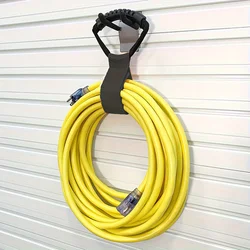 Extension Cord Holder Organizer Holds Heavy Duty Storage Straps For Garden Hose Storage And Garage Wall Organization