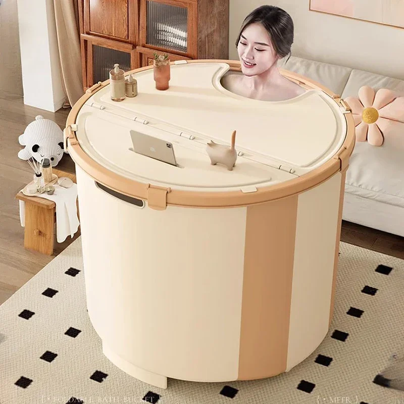 White Baby Big Bathtubs Shower Foldable Portable Items Bathtub Adults Foldable House Bathroom Baignoire Pliable Abulte Furniture