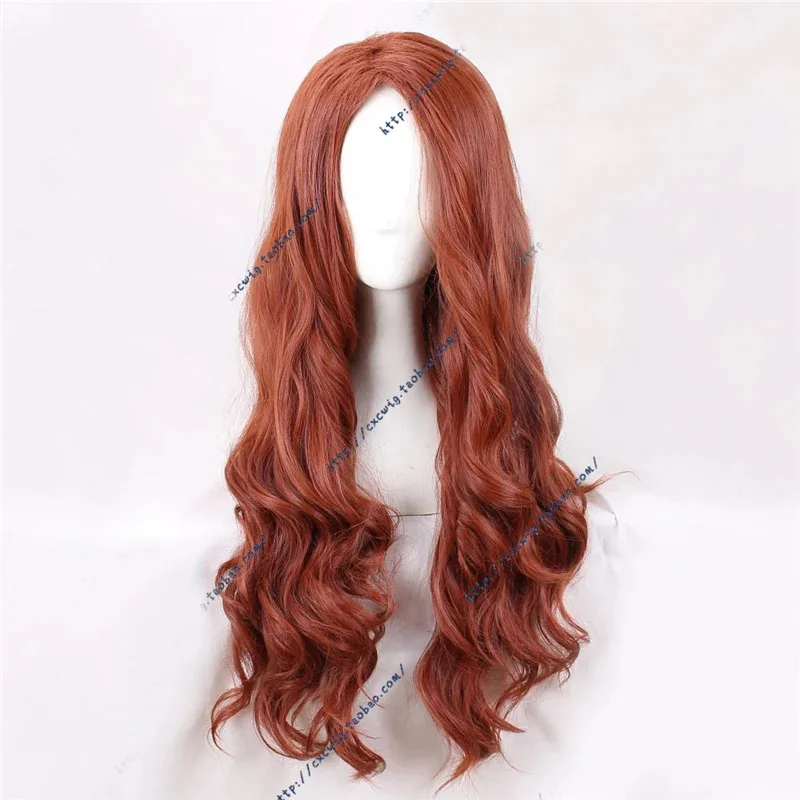 فيلم خمسة أنماط الأرملة السوداء ناتاليا أليانوفنا رومانوفا شعر مستعار تأثيري ناتاشا رومانوف مقاومة للحرارة الشعر الاصطناعية + غطاء شعر مستعار