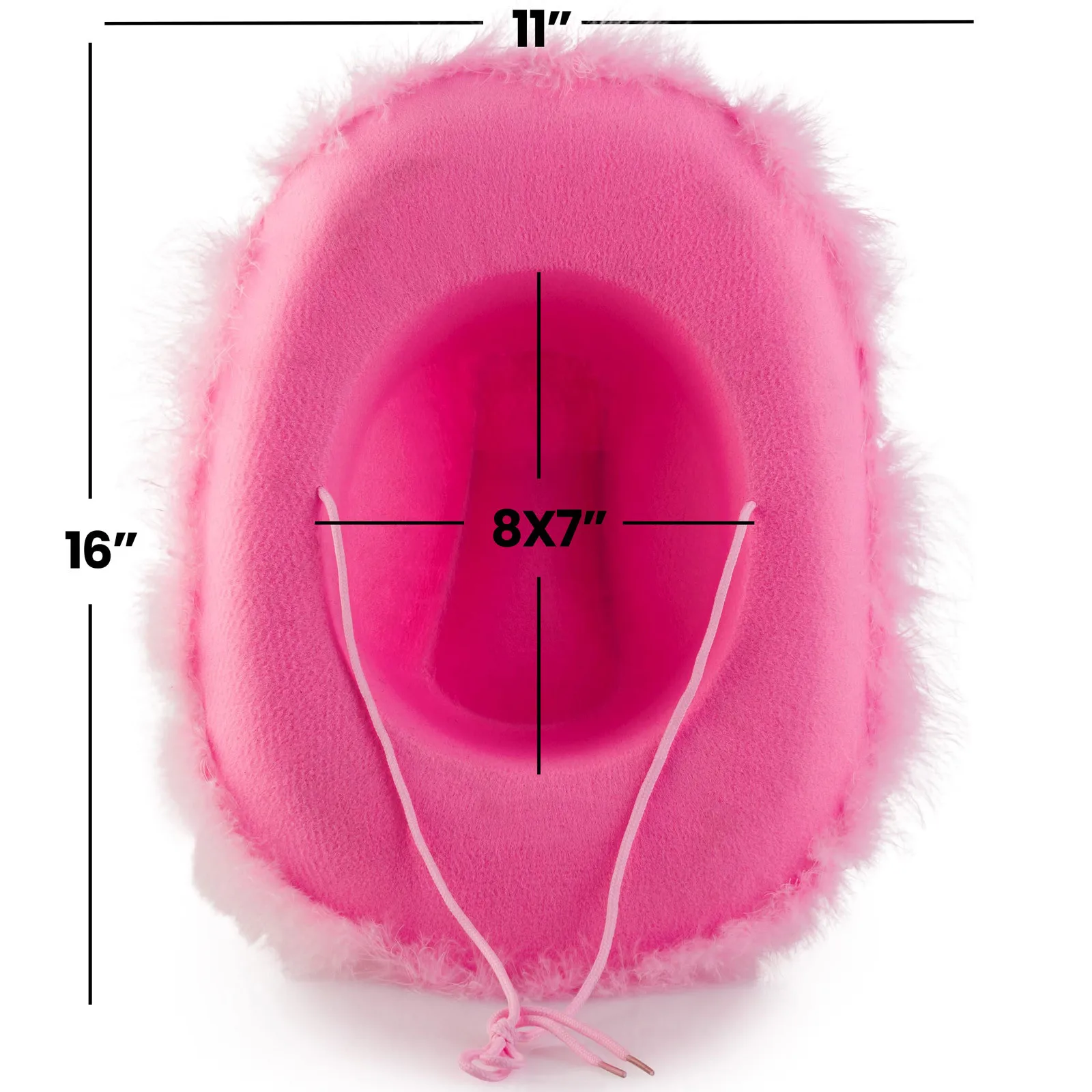 ファッションピンクカウボーイハット、羽根付きパーティー仮装アクセサリー、女性用ダブルコンケーブウェスタンストリートウェアトラベルカウボーイハット