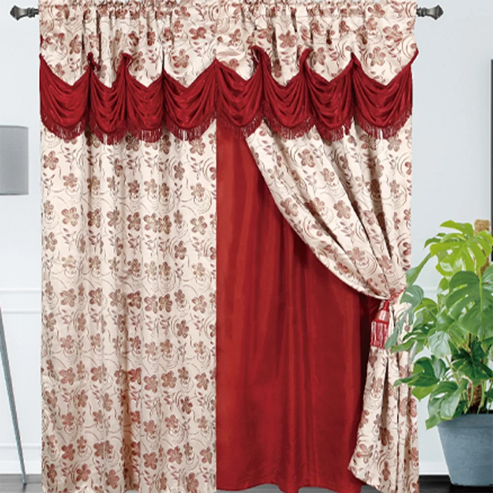 american-style-floral-cheap-window-blackout-jacquard-design-curtains-for-living-room-ready-valance-wholesale-room-curtain-drape