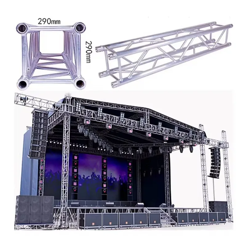 Aluminum Space Truss Structure Warren Truss Girder Truss
