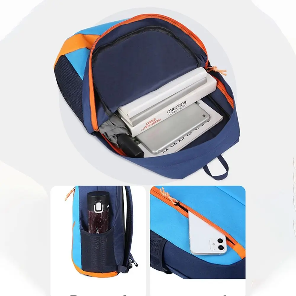 Großer Outdoor-Sportrucksack mit Reißverschluss, Oxford-Stoff, Bergtasche, Sportrucksack, wasserdicht, leicht, Nylontasche, Unisex