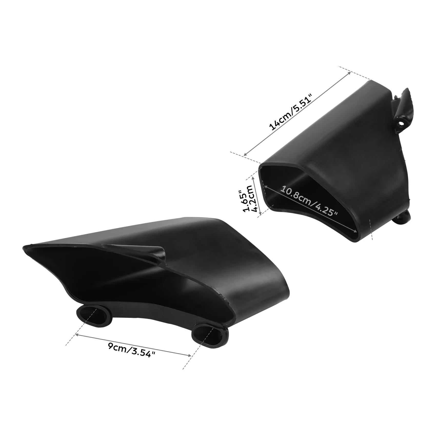 Inner Fairing Air Duct Black Fit For Harley CVO Road Glide 2023-2025 FLTRXSTSE FLTRX 2024-2025