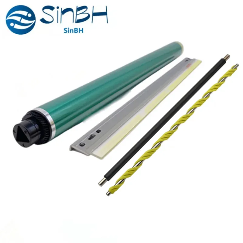 

1 SET for Konica Minolta Bizhub C759 C659 Color OPC Drum Drum Cleaning Blade CMY Color Charge Roller Drum Maintenance Kit Parts
