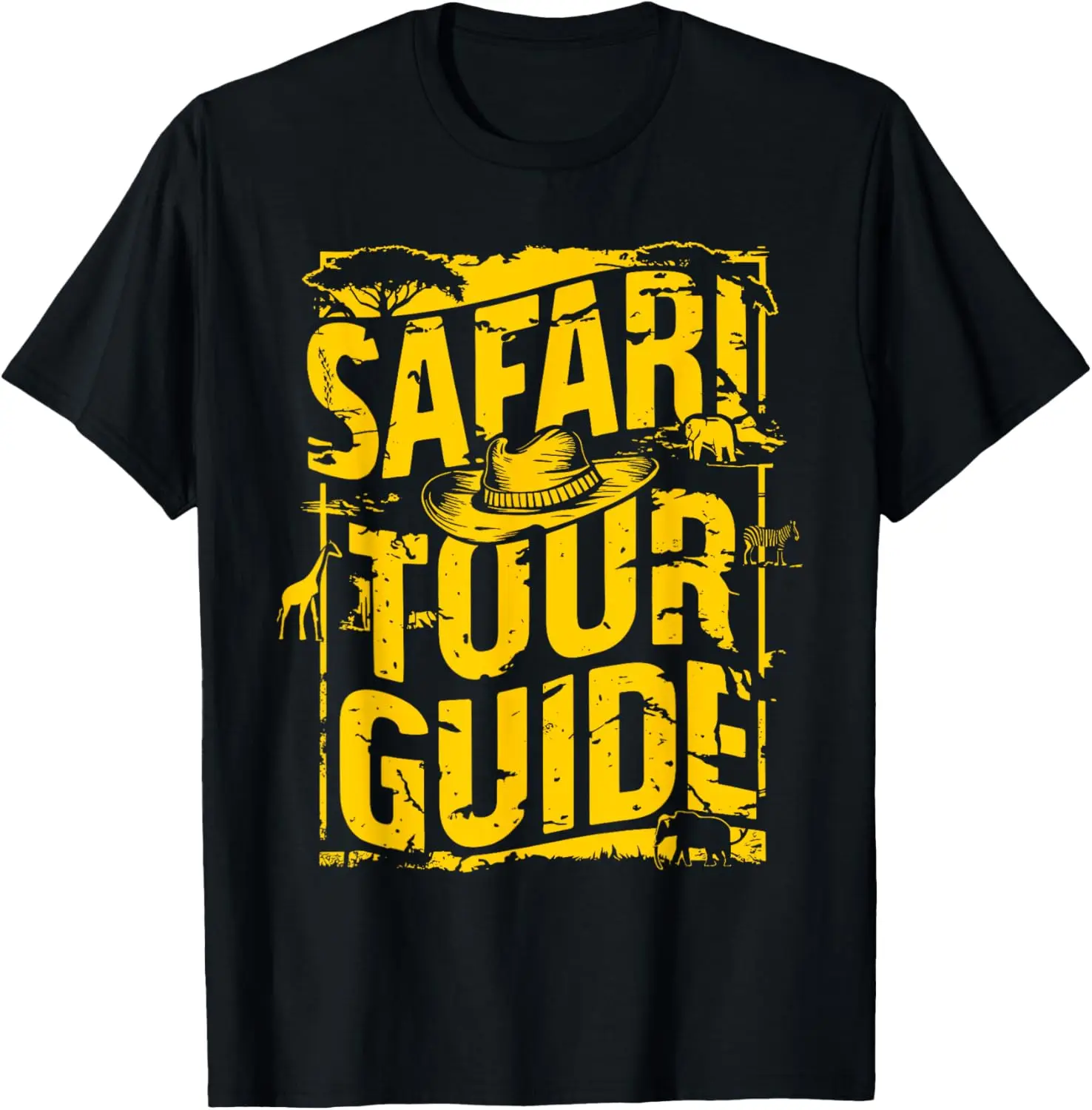 Safari Tour Guide Shirt Kids Men Women Adult Costume T-Shirt