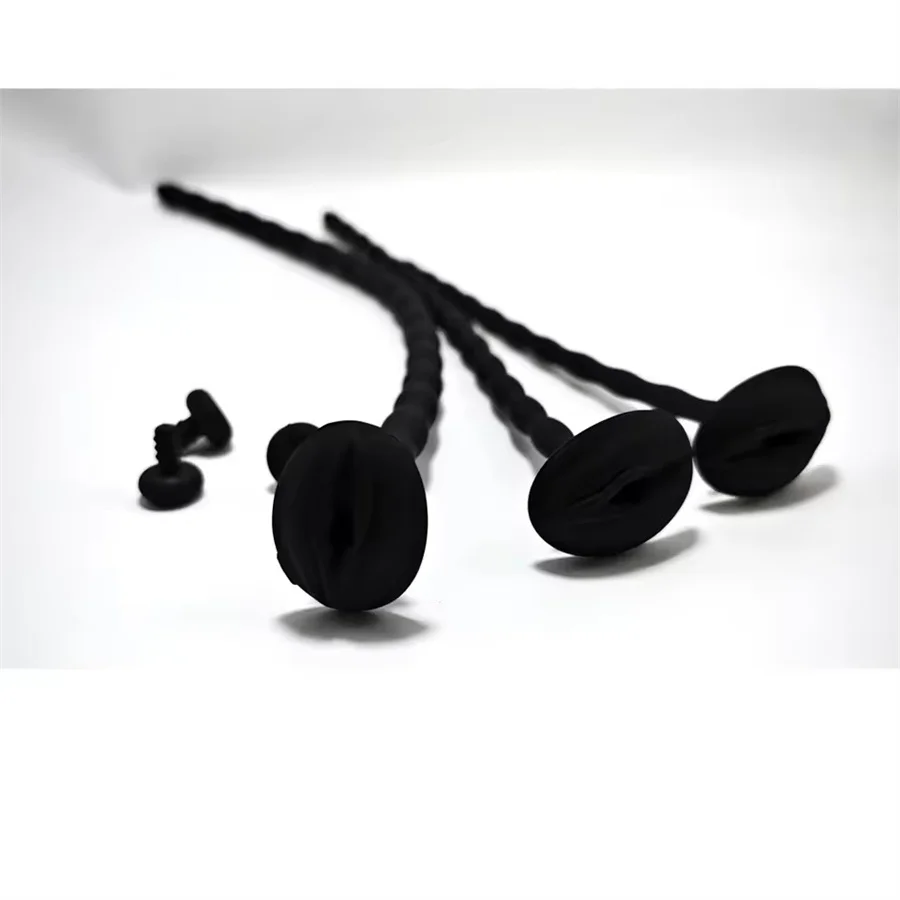 مضاد للجراثيم قسطرة الإحليل السبر الحصان العين قضيب لعبة استثارة القضيب الاستمناء الإدراج البولية موسع الجنس لعب للرجال #4