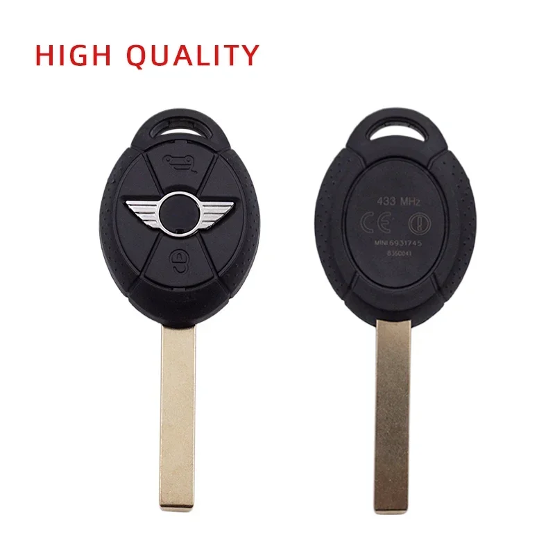 Xinyuexin Uncut Blade Remote Car Key Fob Shell Case Fit for Old BMW Mini Cooper S R50 R53 Blank Key 3 Buttons Car Accessories