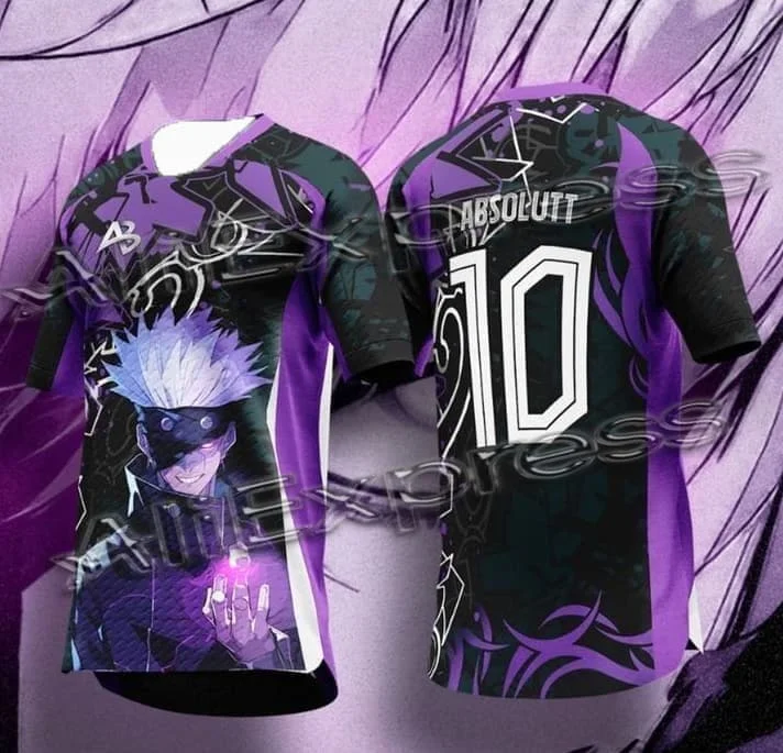 

Japanese Anime Character Satoru Gojo's Children's and Women's Jerseys and T-shirts, Sweat-absorbing MinISO Quality Products