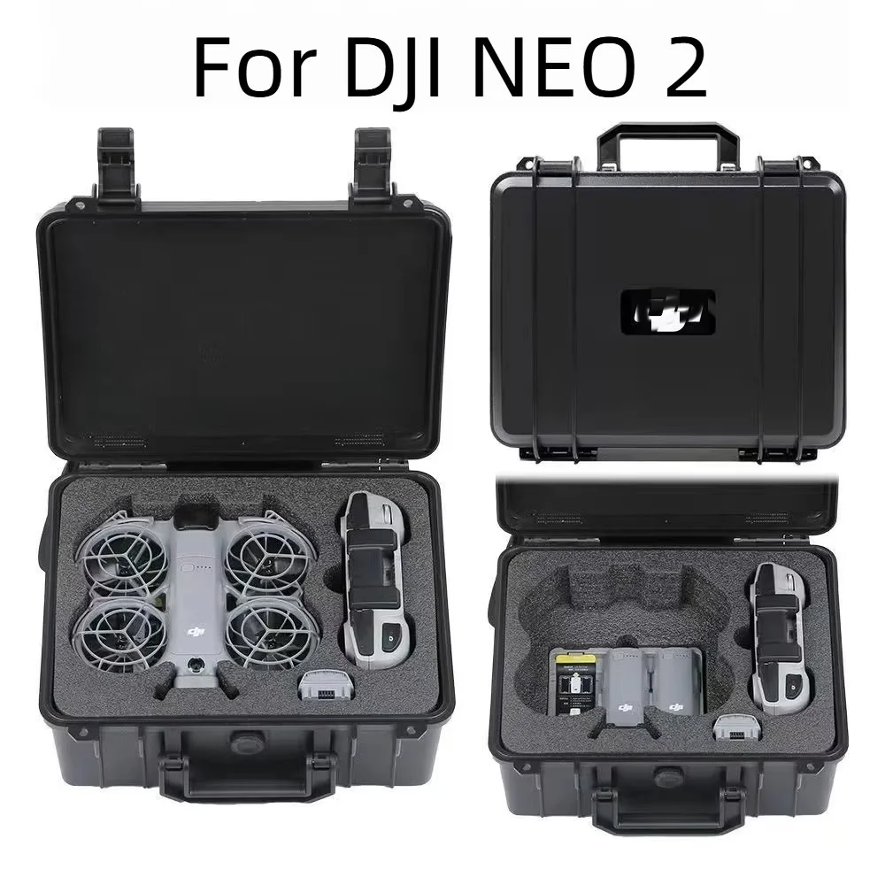 Adecuado para funda protectora DJI NEO2, estuche de transporte combinado DJI neo2 Fly More, bolsa para drones de mano