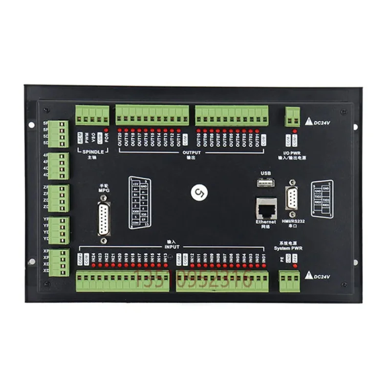 DDCS-EXPERT 3/4/5 Axis CNC Engraving Machine Milling Machine Controller Kit, Extended Keyboard, Support Closed-Loop Stepping/ATC