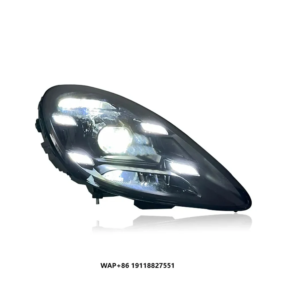 

New Style Head Light Led for Cayman Boxster 982 718 Headlights Assembly 2017-UP Modified Matrix Daytime Running Light