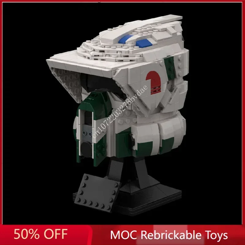 759PCS Star Plan MOC Helmet Arf Trooper Razor MOC Space Battle Model Building Block Architecture Education Assembly Model Toy