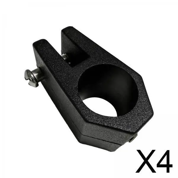 

4xBoat Jaw Slide Hinged Deck Marine Boating Repair Bimini Top Fitting Hardware Hole 25mm 5.7x3cm