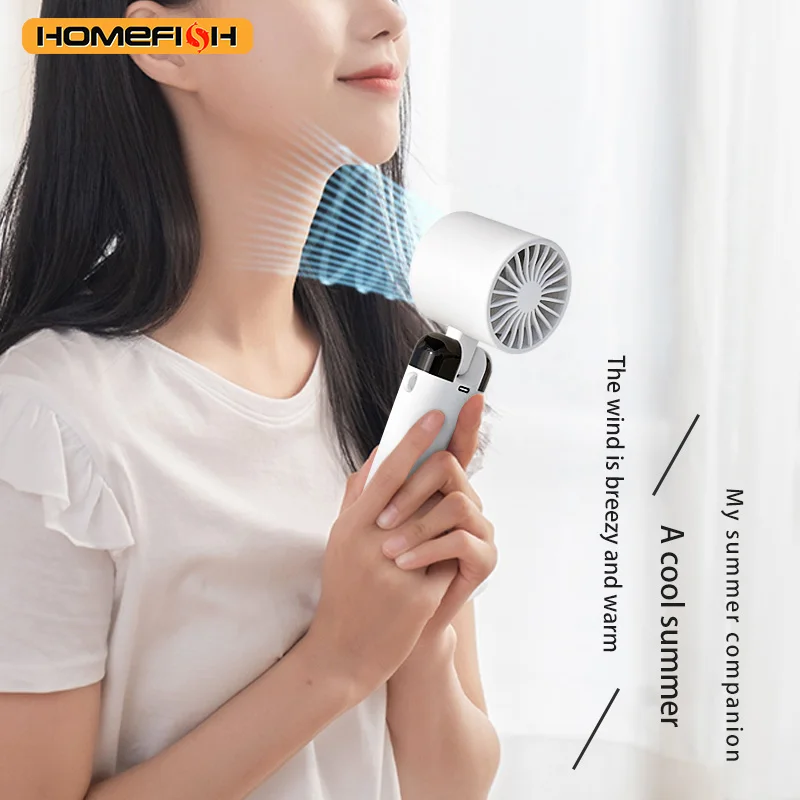 KINSCOTER-ventilador Turbo portátil de mano, miniventilador Personal ajustable con 100 velocidades de viento, funciona con pilas, eléctrico, para pestañas