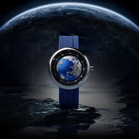 CIGA Design Series U Blue Planet II Luminous Mechanical Watch Automatic Movement Men's Watches 2025 Male Wrist Timepiece
