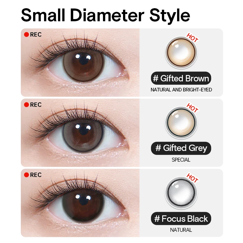 Kilala 1Day Color Contact Lenses Non-Lonic Colored Lenses for Eyes Daily Dress Up Cool Girl Party Dating 10Pcs Daily Lens