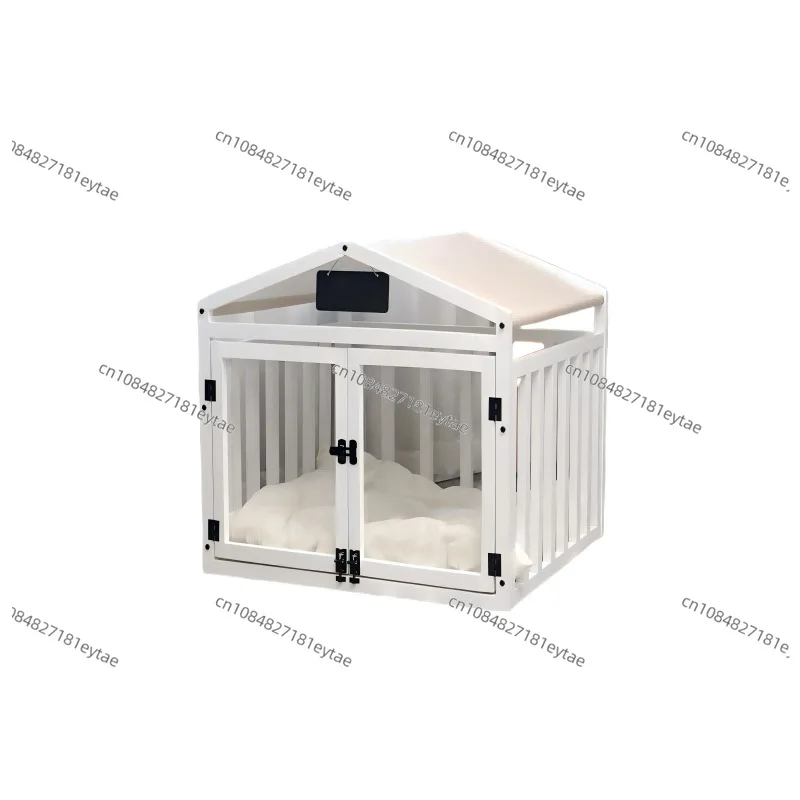 

Solid wood transparent kennels, small dog crates, pet luxury villa-style houses, indoor and outdoor kennels