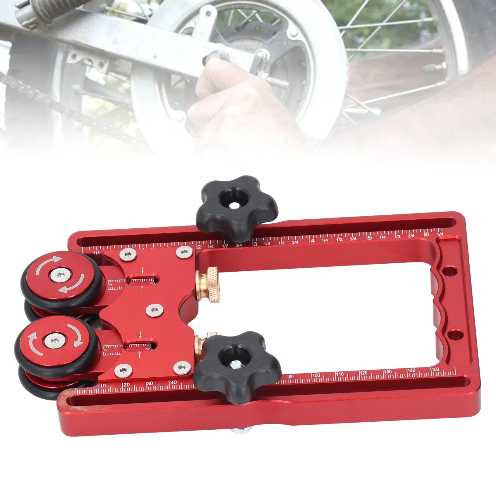 Table Saw Stock Roller Single Way Bearing Double Wheel 160mm Rail Table Saw Feeding Guide Roller for Woodworking