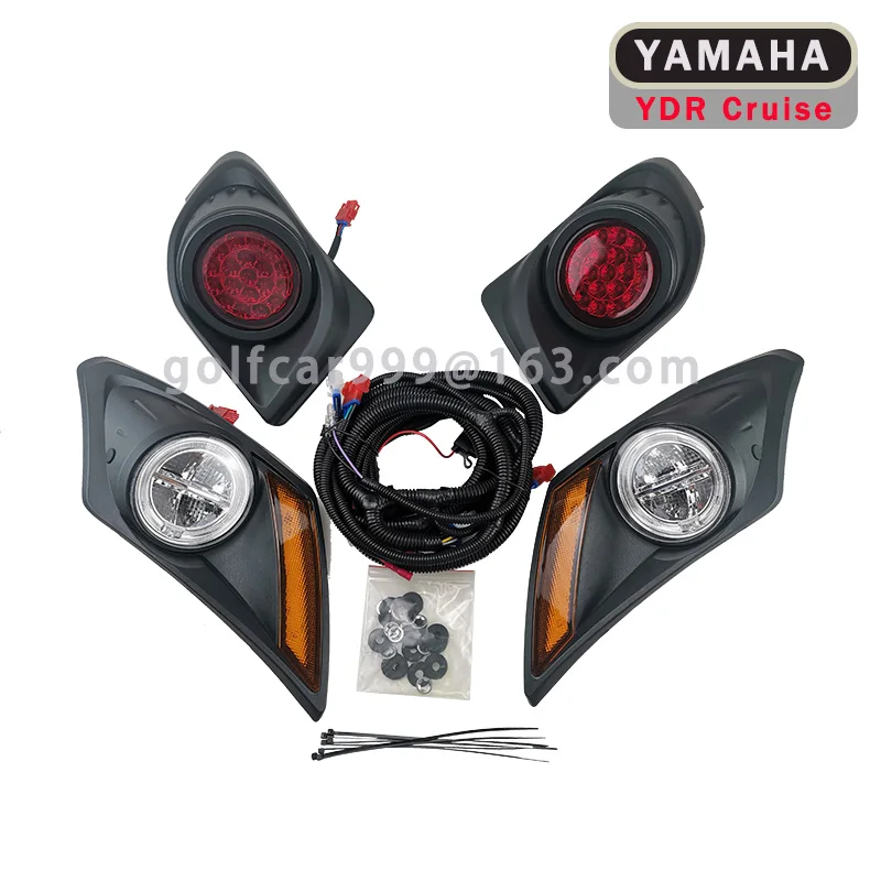 Brand new LED deluxe street legal golf cart light kit for YAMAHA drive2 2017-up/YDR Cruise