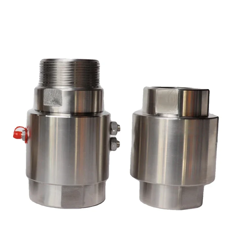 

304 stainless steel elbow type 360 degrees, rotary joint, water hydraulic oil pipeline
