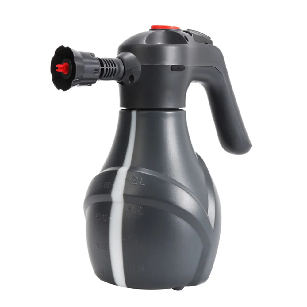 

2L Foam Pump Car Cleaning Sprayer Cleaning Routine Cordless Electric Foam Sprayer Adapter 60 PSI Pressure System