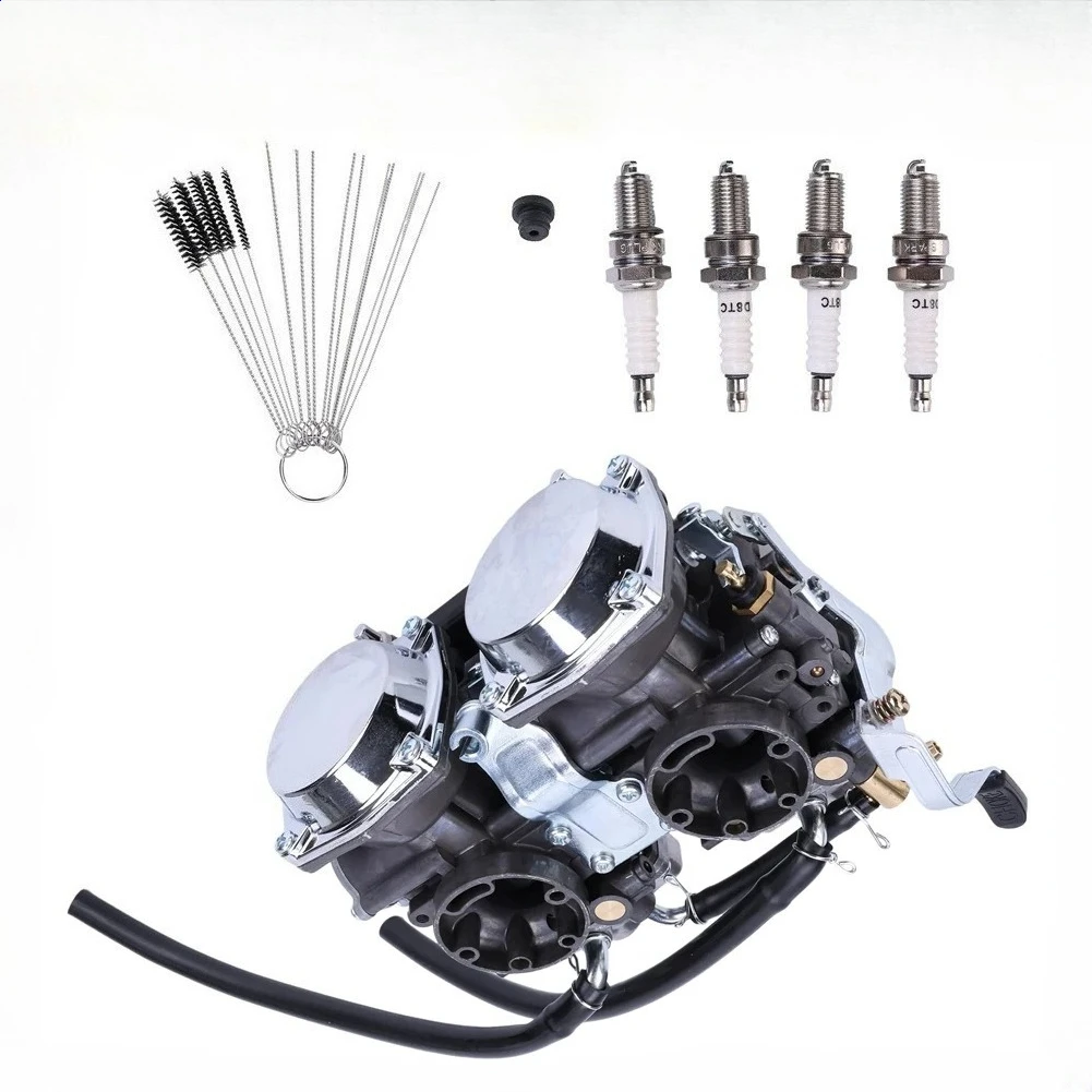 

Aluminum Alloy Carburetor Carb Compatible for XV400 V400 XV535 V535 V600 V650 Replaces M576-A114-TI