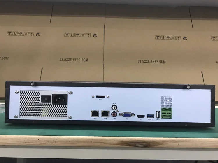 Sistema di sicurezza 4K 2U 64CH Sistema CCTV Nvr Ip per videoregistratore di rete domestica