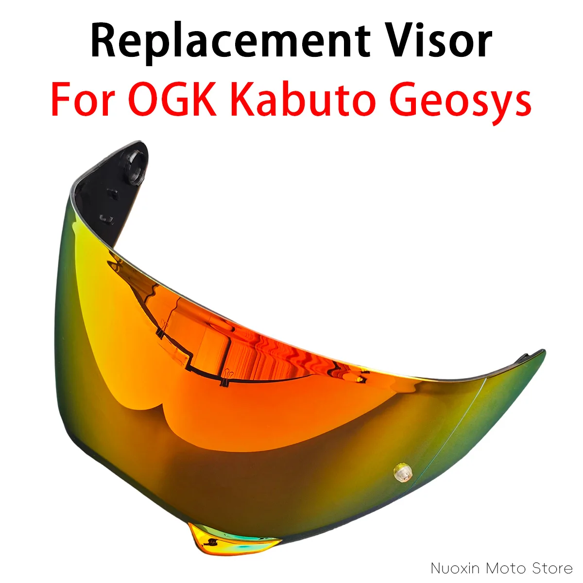 Replacement Helmet Visor Fit For OGK GEOSYS Helmet Anti‑Scratch UV Protection Motorcycle Helmet Shield Multiple Color Options