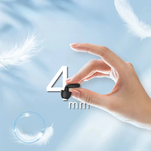 Imagen 2 del producto Tapones para los oídos ultrafinos con forma de bucle para dormir, tapones para los oídos impermeables para nadar, protección auditiva para conciertos, tapones para los oídos de silicona reutilizables