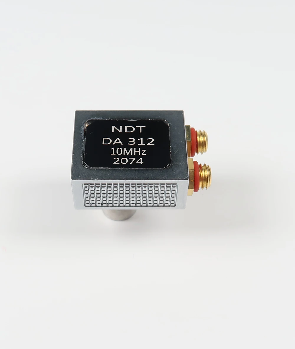 Compatible with GE DA312 10Mhz UT Probe/Ultrasonic Transducer Suitable for DMS GO Ultrasonic Thickness Gauge