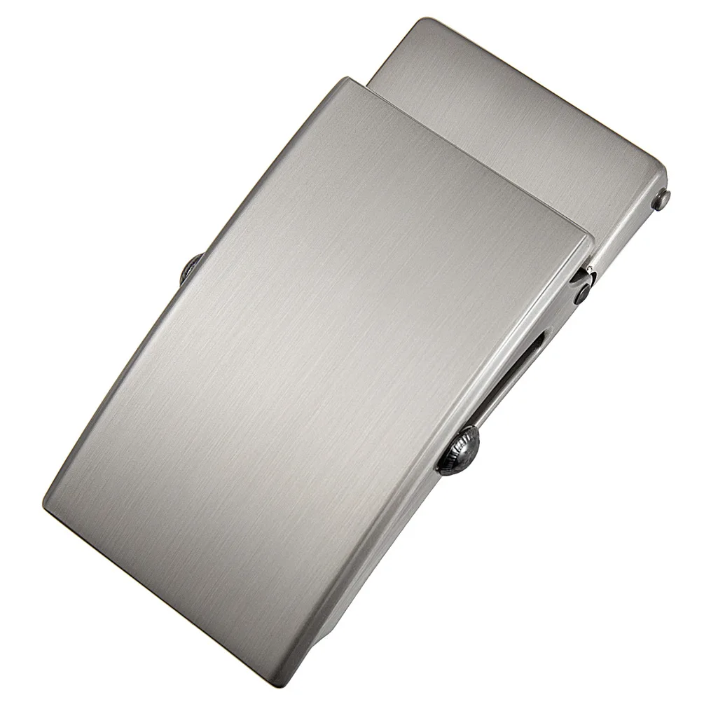 جديد الرجال الأسطوانة سبائك الزنك مشبك كلاسيكي بلون حزام الملحقات بسيطة تنوعا حزام مشبك 3.5 سنتيمتر