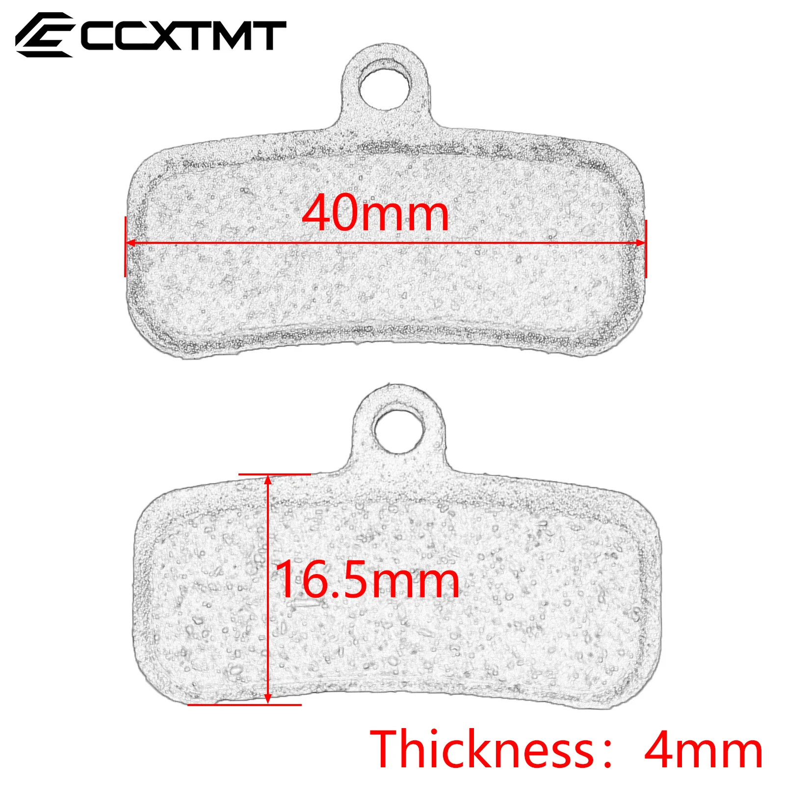 Electric Motocross Accessories Metal & Brass Alloys Front and Rear Silent Brake Pads For Surron Sur Ron Sur-Ron Light Bee Parts