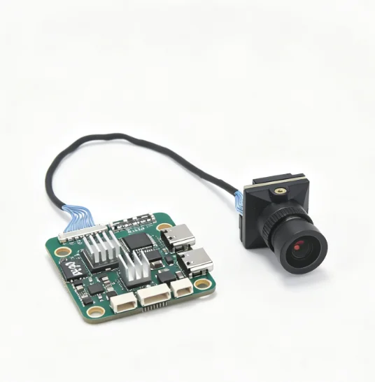 2-in-1 Flight Controller Betaflight Integrated AI Vision 1080P Digital Camera Lightweight Design for 5-18 Inch Quadcopter Drones