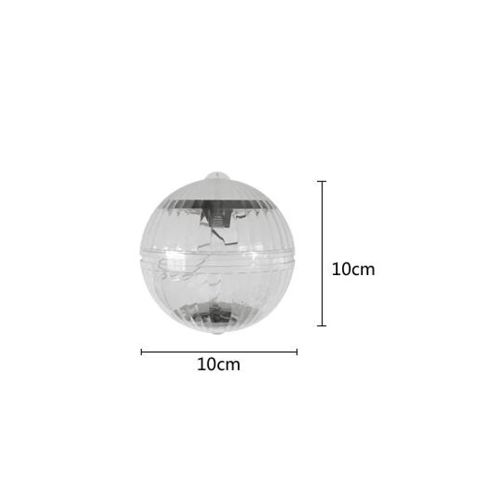 

2 Pcs Decorative Lights Waterproof Pool Outdoor Lamp Solar Ball Lantern