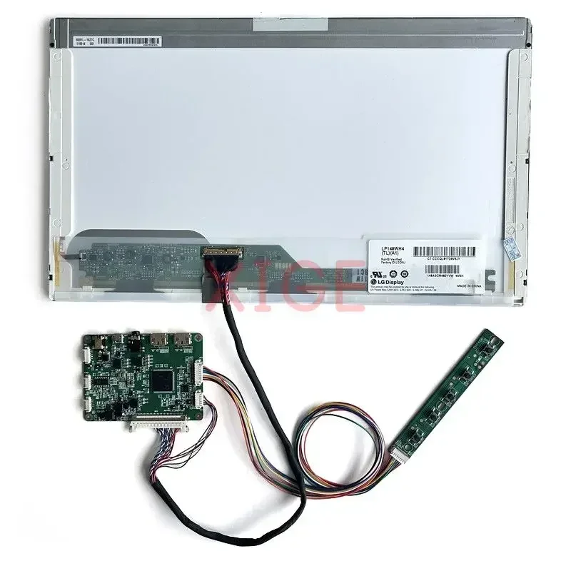 Imagem -06 - Kit Board Controlador para Laptop Faça Você Mesmo para Lp156wh4tl Lp156wh4-tln1 Usb Micro Hdmi-mini Display 1366x768 40 Pin Lvds Driver 156