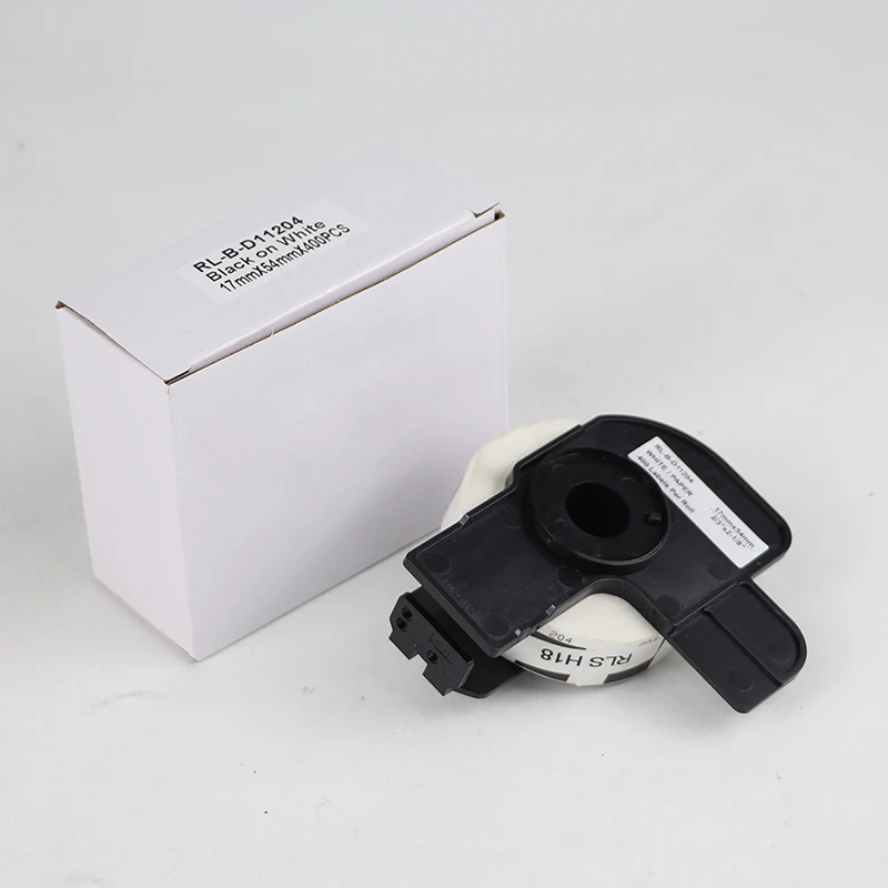1-10 Rolls DK 11204 DK11204 1204 Compatible fro Brother Thermal Labels 17mm x 54mm QL-570 580 700 800 820NWB QL-1050 1060N 1100 view 5