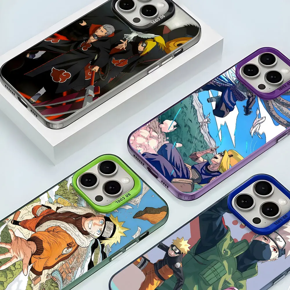 Funda de Anime Hatake Kakashi Naruto para Xiaomi Poco X7 X6 F7 F5 X3 NFC X5 M3 C31 F6 C50 M5s C51 F3 F4 M2 Pro, Funda Protectora Antigolpes para Teléfono