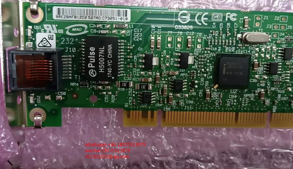 

FOR FC-UG-X008 PCB BOARD PRO/1000GT DESKTOP ADAPTER 863319 PWLA8391GTG1P20 1 PIECE
