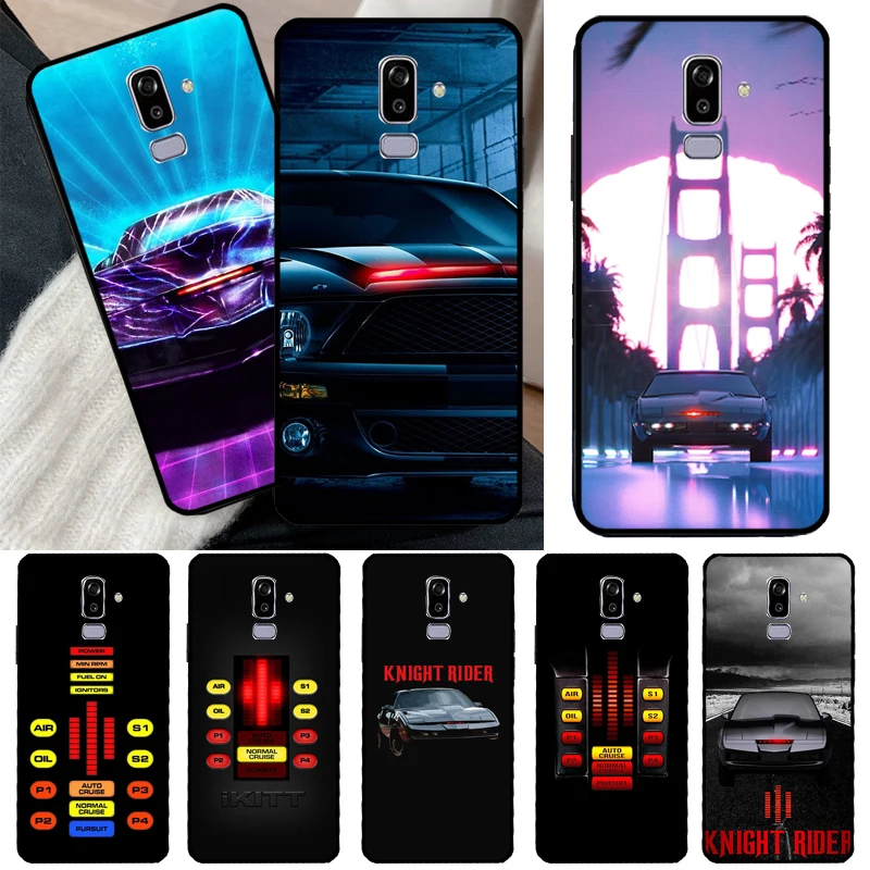 Knight Rider KITT Car Case For Samsung Galaxy J4 J6 Plus A3 A5 2017 J1 J3 J5 J7 2016 J8 A6 A7 A8 A9 2018 Cover