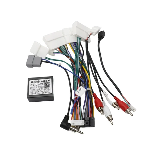 Arnés CANBUS de 16 pines para Nissan Navara NP300 2017-2019 - Adaptador de radio Android RZ-DF02