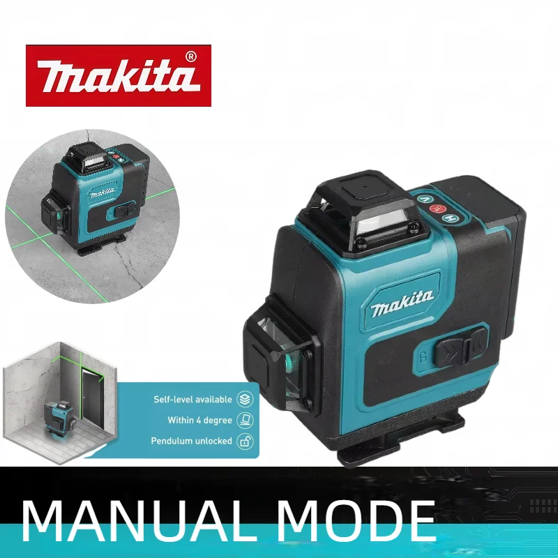 

Makita High-Precision 16Line Level 360 Green Light Laser High-Precision Wall-Mounted Portable self-leveling Laser Level Tool